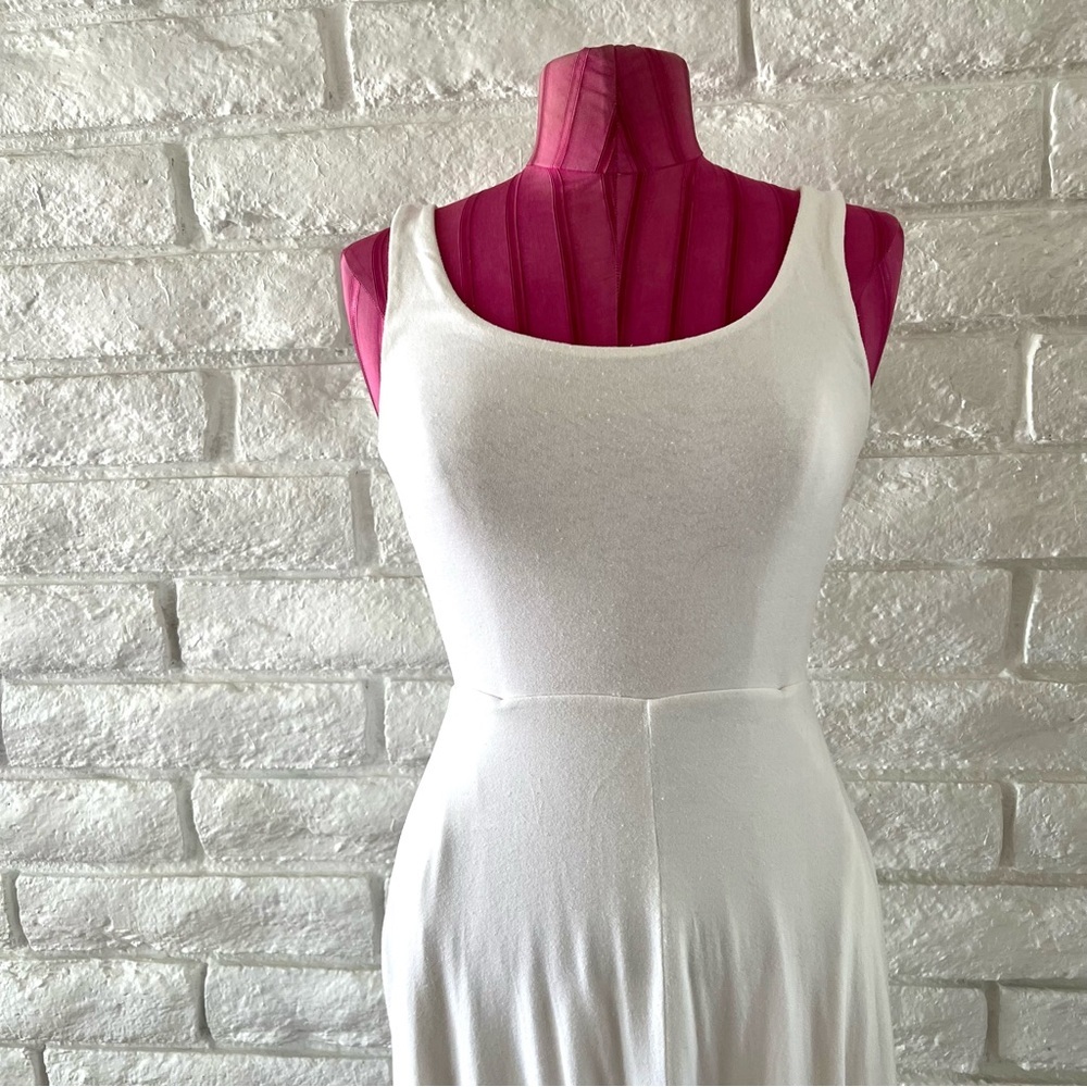 Vince White Midi Dress Size Small - Picture 3 of 5